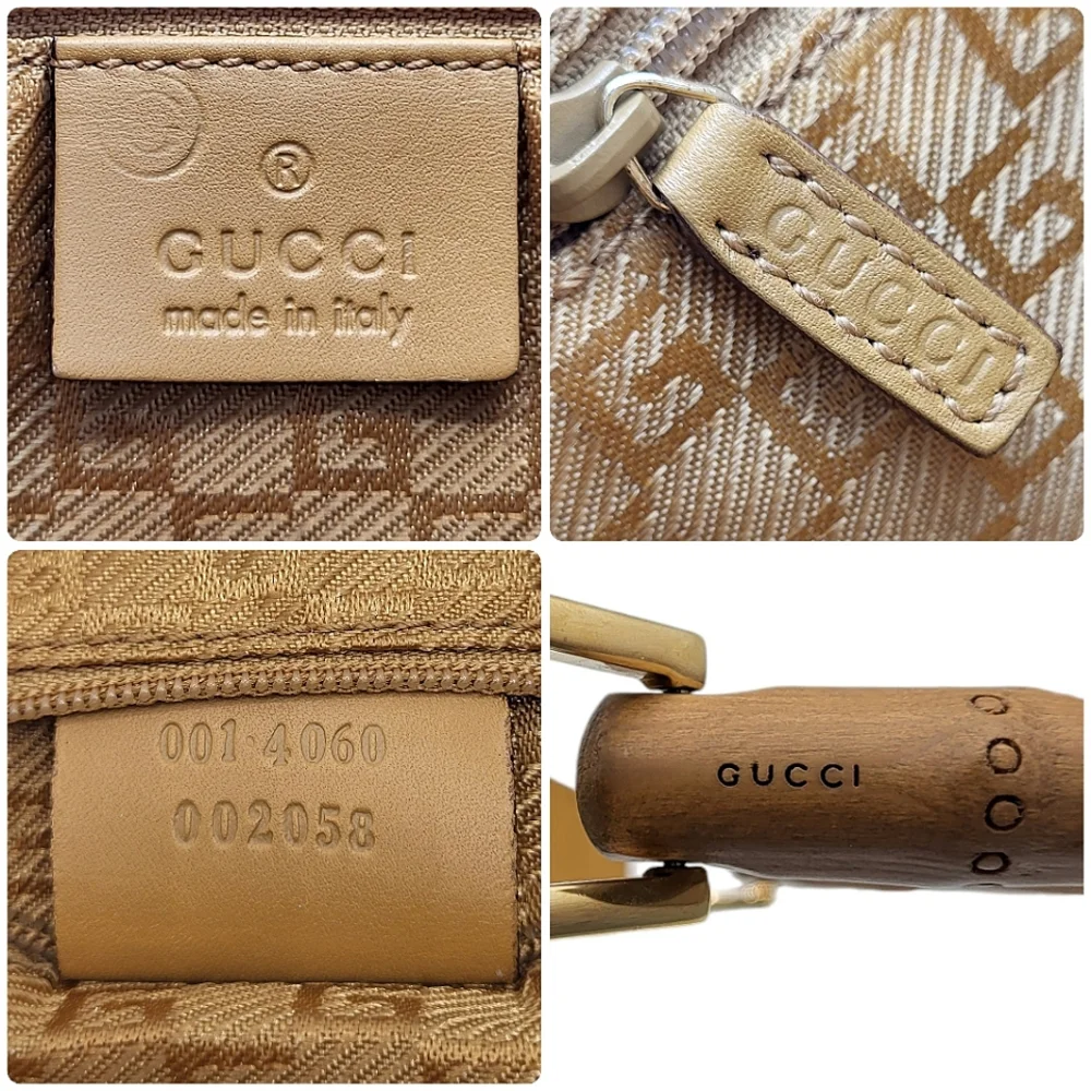 SOLD! Gucci Jackie Hobo Bag with Bamboo Handle Suede Leather - Picture 14 of 15